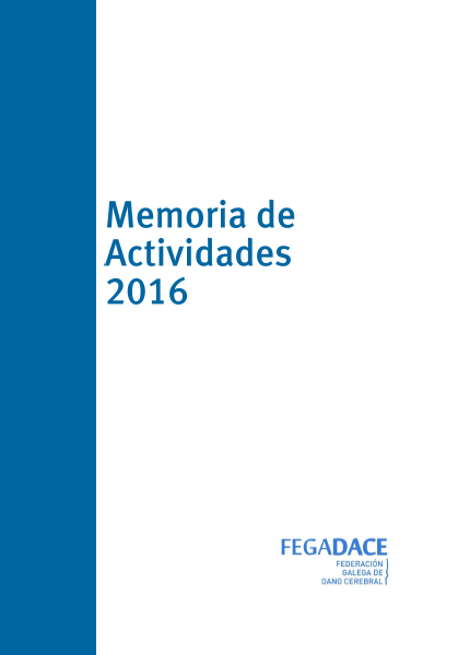 Memoria 2016